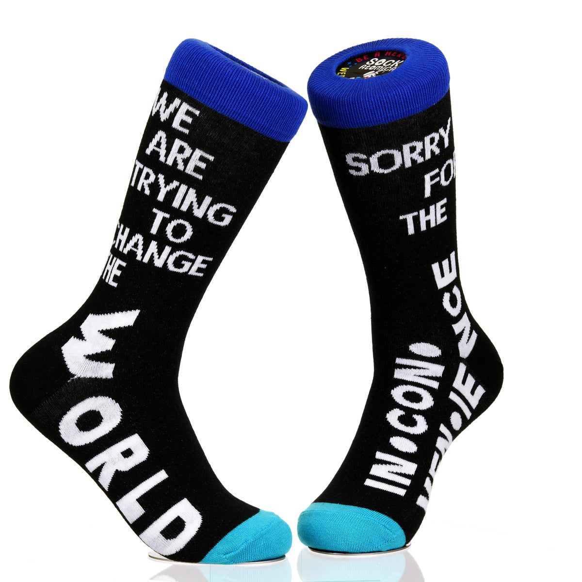 Change The World (& Your Socks) Sock Atomica