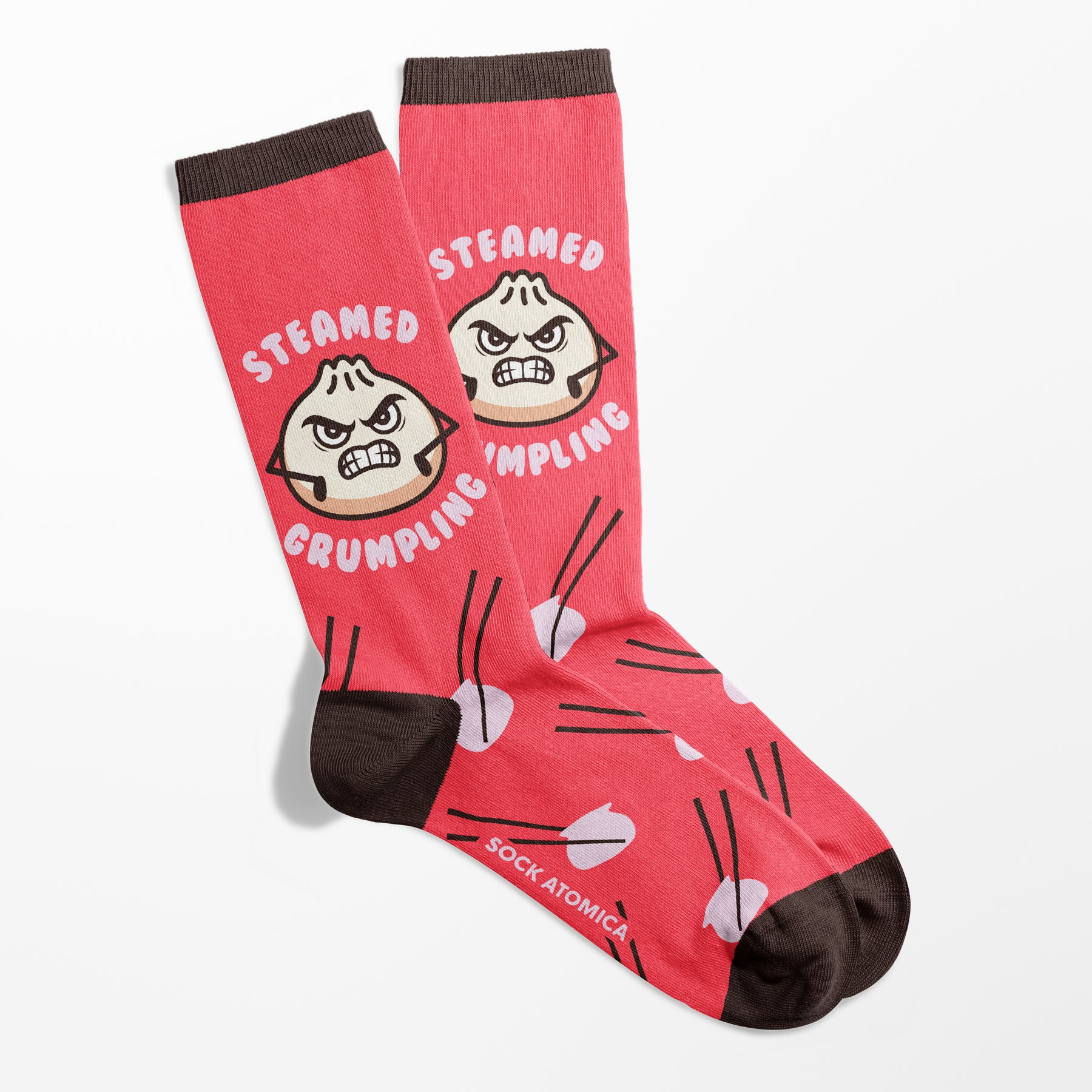 Food Steamed Grumpling Grumpy Dumpling – US Sock Atomica